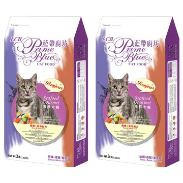 LCB 藍帶廚坊 乾糧  挑嘴 + 亮毛  1.36kg  2袋