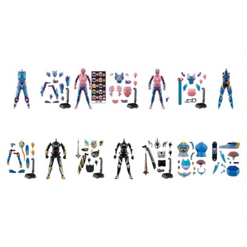 BANDAI 盒玩 假面騎士龍騎 REVICE BY 5 14入組  1套