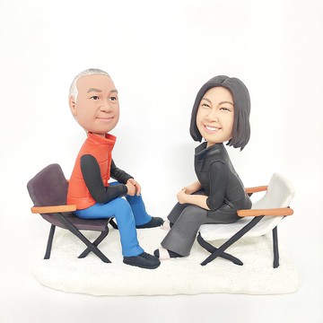 客制化人物公仔 結婚 周年紀念 禮物 訂制 3D人偶 人像畫 似顏繪