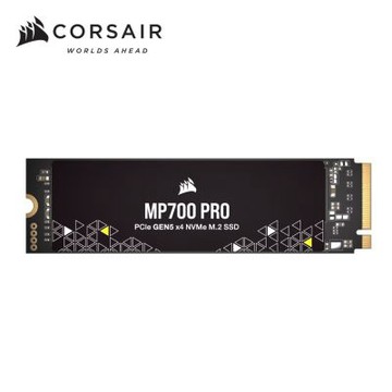 【CORSAIR 海盜船】MP700 PRO 2TB M.2 NVMe PCIe Gen. 5 x4 SSD (無散熱片)