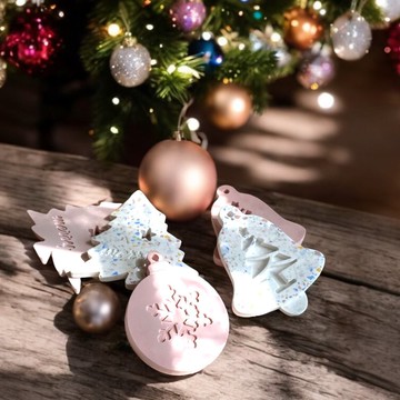 聖誕水磨石擴香石吊牌