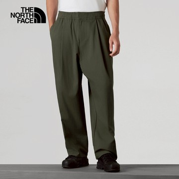 UE男款灰褐色DWR防潑水休閒長褲｜8E4R21L