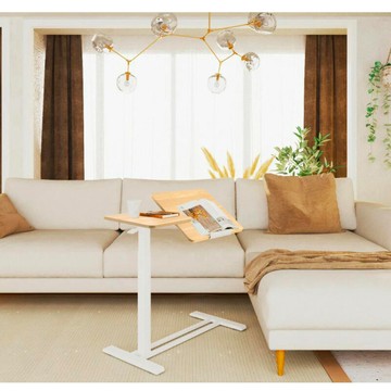 [COSCO代購6] C156014 Flexispot 手動升降桌 橡木+白色