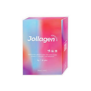【究愛燕窩】Jollagen玫瑰燕窩膠原蛋白 16包/盒 日本專利 燕窩酸 玫瑰多酚 神經醯胺 透亮美麗【壹品藥局】