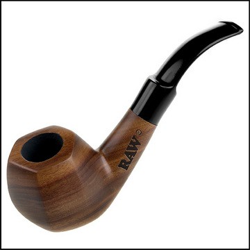 【RAW】西班牙進口-Bubinga古夷蘇木煙斗(9mm濾心)