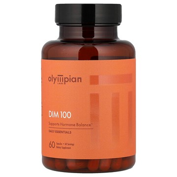 Olympian Labs, 二吲哚甲烷 100 毫克，60 粒膠囊（每粒 100 毫克）
