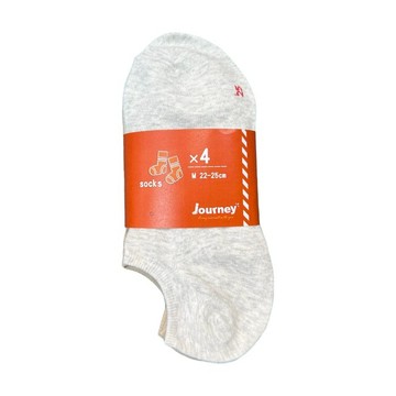 船型襪（混色4入）-顏色隨機搭配出貨