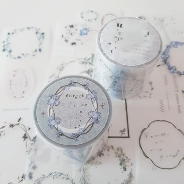 框 ∣ 結草 forget me not