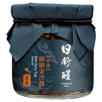 日舒醒 金沙醬 放牧鴨蛋製作 可拌飯拌麵拌菜 無色素 無防腐劑 無人工香料  150g  1罐