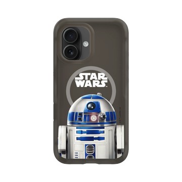 iPhone 16 AirX 本質黑 - 迪士尼-星際大戰 Star Wars - R2-D2-復古系列