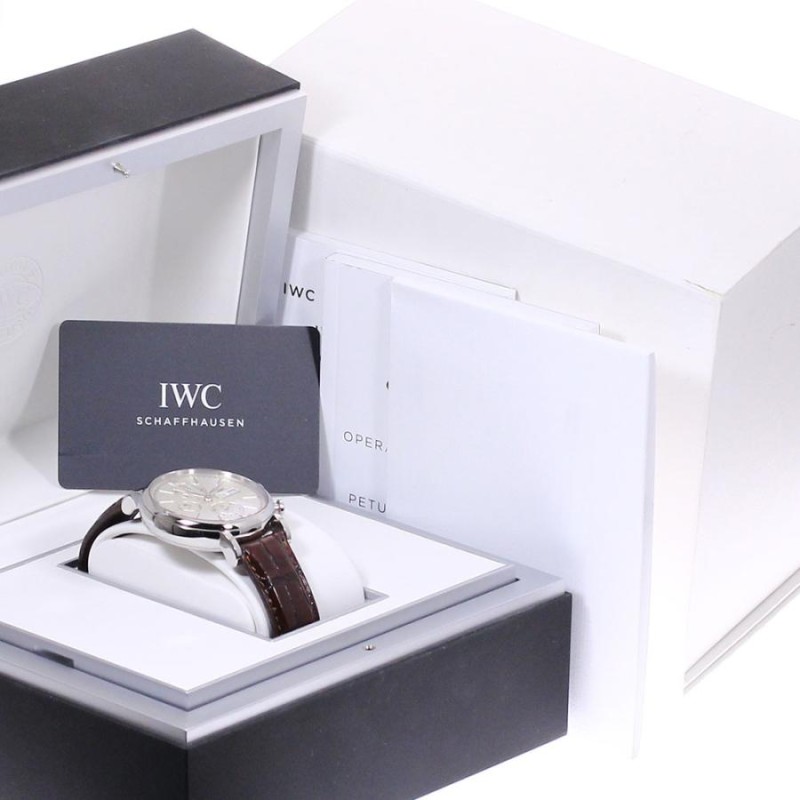 ☆美品☆箱・保証書付き【IWC SCHAFFHAUSEN】IWC ポートフィノ 