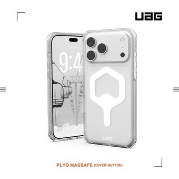 UAG iPhone 18/17 Pro/Pro Max 磁吸耐衝擊全透保護殼-相機按鍵款(支援MagSafe 手機殼)