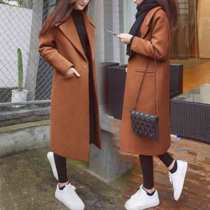 チェスター レディース ロング丈 長袖 無地 厚手 防寒 あったか 秋服