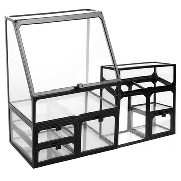 KOLKO NF化妝品收納盒 全套 A0141-6  黑色  1組