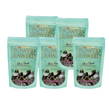 【秋橙】咚咚海纖酥-奇亞籽口味-5包