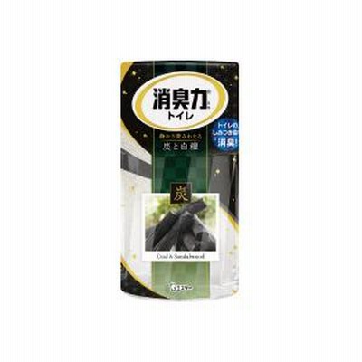 ato6381-1308  トイレの消臭力 炭と白檀の香り 400ml 1ケ エステー 317534