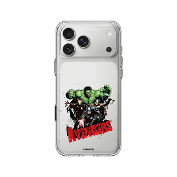 iPhone 17 Pro Max Clear Case（相機按鈕） 透明 - 迪士尼-漫威 Marvel - 漫威英雄-復仇者聯盟 Avengers