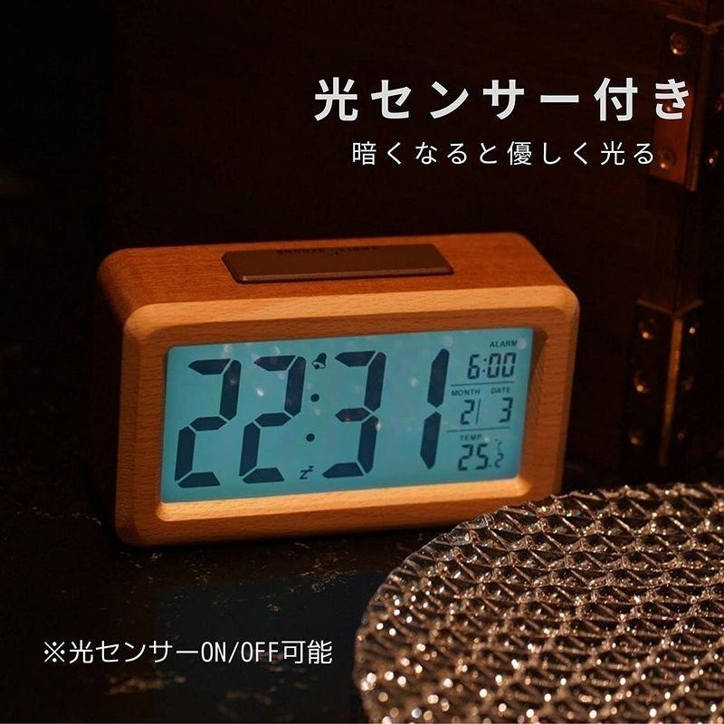 リズム シチズン(CITIZEN) 電波時計 置き時計 有田焼 クリスタル 飾り 連続秒針 木枠 8RY418-006 ブラウン 21.6x  置き時計