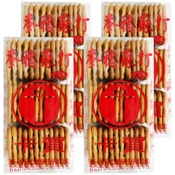 卡賀 麥穗蘇打餅  口感優質 美味可口 無糖配方 不含防腐劑 品質保證 紮實口感 迷人麥香 蔥香餅香  140g  4包