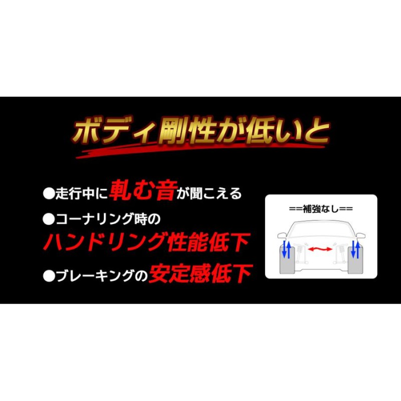 タワーバー リア ランエボ 7 CT9A オーバルタワーバー ボディ補強 剛性