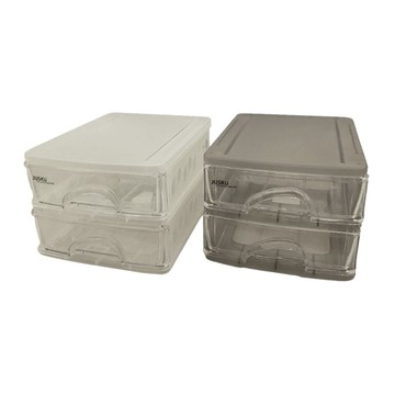 (網路限定販售)  文青風-二層收藏盒 8697-2(款式隨機出貨)