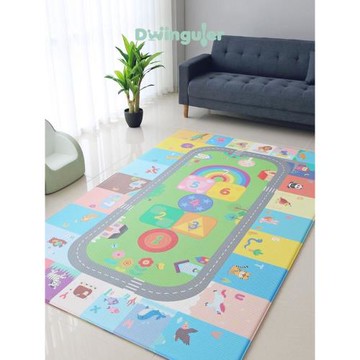 Dwinguler韓國進口康樂爬行墊爬爬墊兒童墊嬰兒寶寶客廳家用地墊