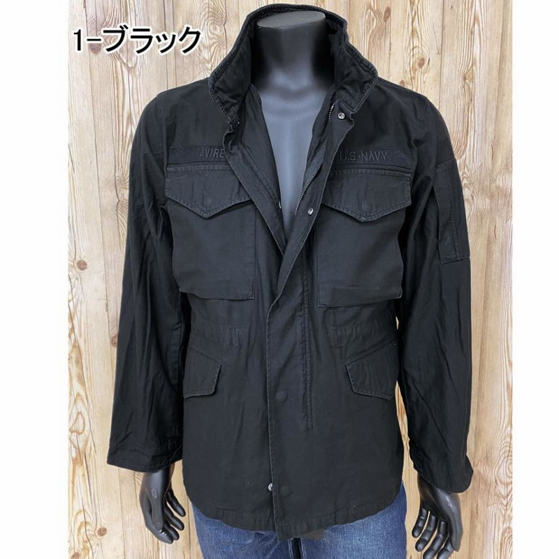 AVIREX ミリタリージャケット モッズコート USN UTILITY JACKET