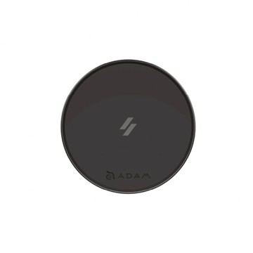 CQ1 Qi2 15W金屬輕薄款LED燈車用磁吸充電器 黑