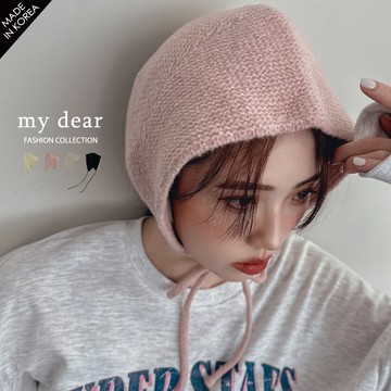 MD韓製/現貨/穿搭趣味針織三角頭巾４色【A09240034】