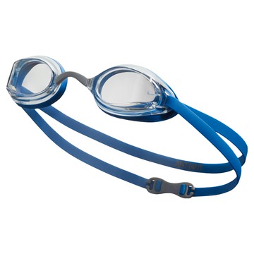 NIKE 耐吉 LEGACY 專業型泳鏡 NESSD131  透明藍  OS  1個
