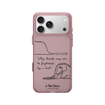 iPhone 17 Pro Max Clear (相機按鈕) 晶醺玫 - Le Petit Prince 小王子 - 這不是一頂帽子