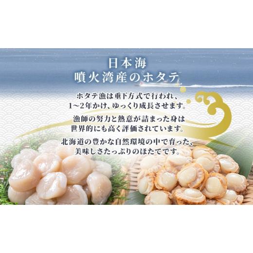 ふるさと納税 北海道 洞爺湖町 北海道産 ほたて 2種 ボイルベビーホタテ  生食用貝柱Sサイズ 各1kg 計2kg 北海道 玉冷 ほたて 刺身 貝柱 生 帆立 ボイル ベビ…