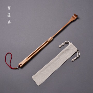 老式折疊竹癢癢撓 竹癢耙 茶玩 不求人竹制撓癢癢扒抓背桿 抓癢器