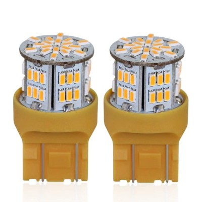 12v 24v T Led ウインカー バックランプ アンバー オレンジ ダブル ピンチ部違い対応 3014smd 54連 テールランプ後退灯 無極性 耐久性抜群 普通車 ハイブリッ 通販 Lineポイント最大get Lineショッピング