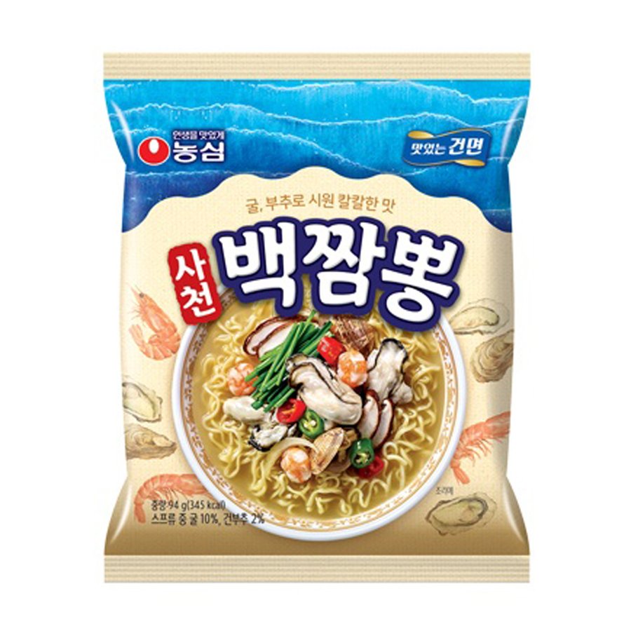 農心 四川白チャンポン 94g マルチパック (4個入)   韓国食品 韓国ラーメン