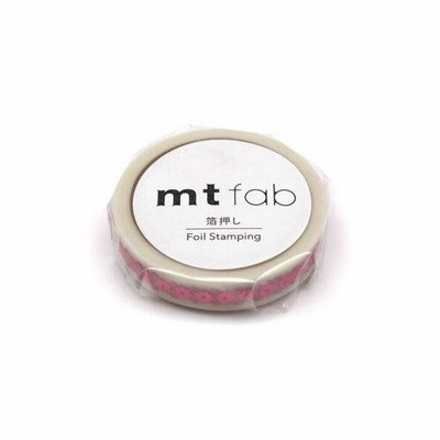 カモ井加工紙　ｍｔ　ｆａｂ　フローラルライン　マスキングテープ　マステ