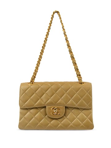 CHANEL Pre-Owned - 1997 Double Sided Classic Flap shoulder bag - women - Lambskin - One Size - Neutrals