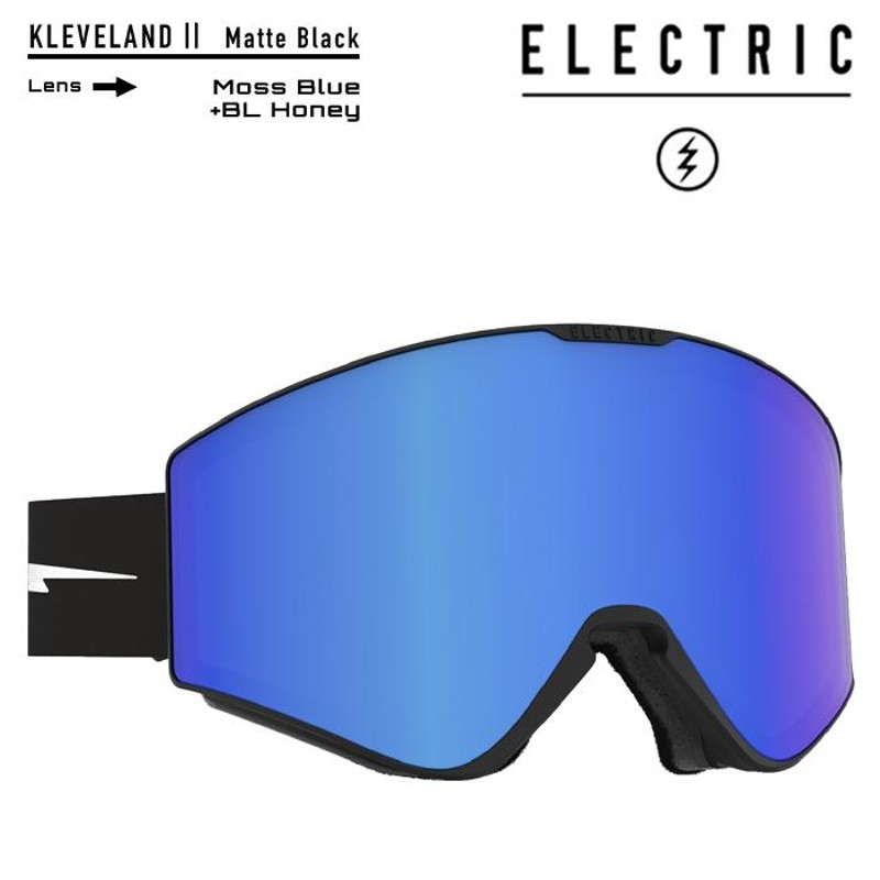 2022-23 ELECTRIC KLEVELAND II Matte Black Moss Blue Contrast ...