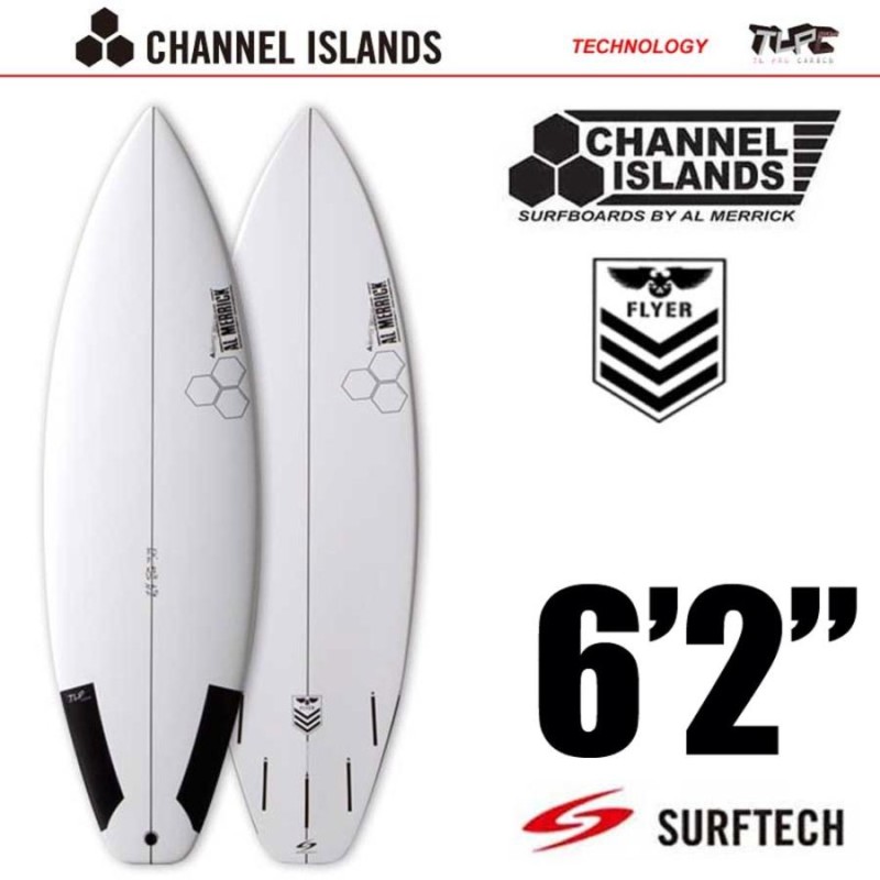 サーフボード CHANNEL ISLANDS チャンネルアイランド New Flyer6'2” SURFTECH◇サーフテック ニューフライヤー  ショートボード エポキシ【送料無料】 | LINEショッピング