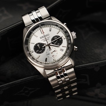 SEIKO 精工 白熊貓錶計時手錶新春換新 送禮首選-41.5mm (SSB425P1/8T63-00W0S)_SK045