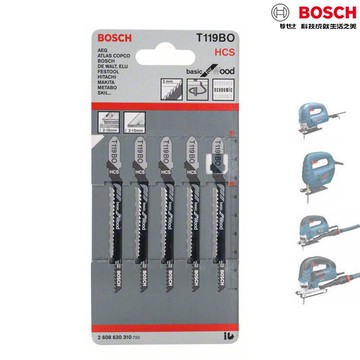 BOSCH博世 木工專用線鋸片 T119BO HCS 木板 木材 T119B0 線鋸機用 2608630310