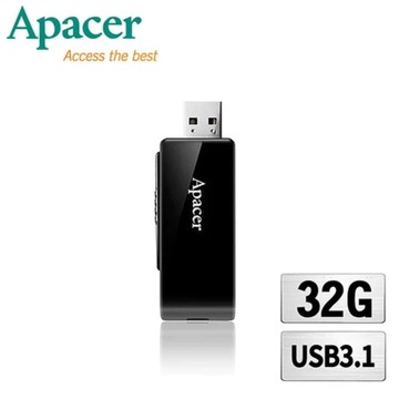 Apacer 宇瞻 AH350 32GB 賽車碟 USB3.1 隨身碟
