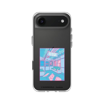 iPhone Air Clear Case（相機按鈕） 透明 - Denise Rashidi (Surudenise) - Tokyo Train 東京列車