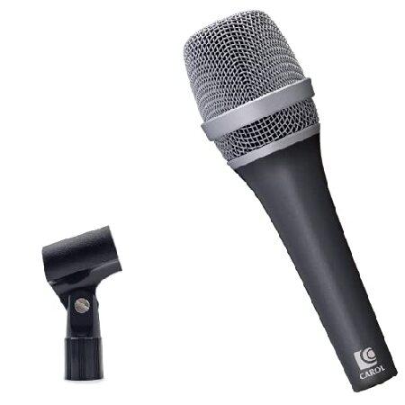 CAROL Dynamic Microphone Vocal with Super-Cardiod Unidirectional, Top Choice for Live Stage Performance Noise Cancelling AHNC Technology, P-1 Black