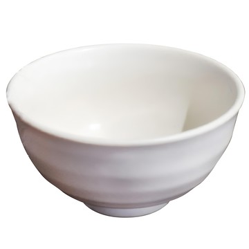 美濃燒 佐和陶瓷 白練風4井 日本製陶瓷碗 11.5cmx5.8cm 容量240mL  1個  白色