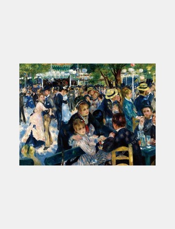 葛樂蒂磨坊/1008片/雷諾瓦