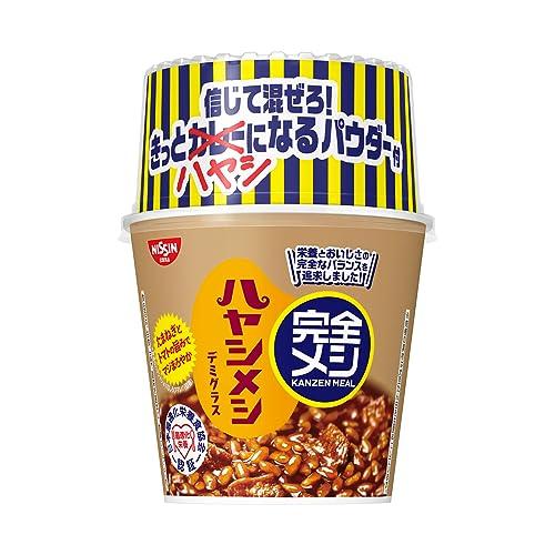 完全メシ  日清食品 ハヤシメシ デミグラス 6食 たんぱく質 PFCバランス 食物繊維