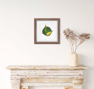 【EllishuaW】壓克力畫作_榴槤樹 Durian Tree