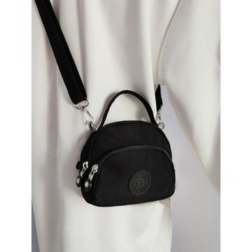 女士尼龍布休閑斜挎小布包2024潮流韓版百搭媽媽手機包單肩手提包