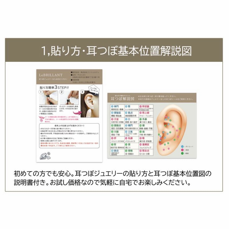 耳ツボキット Amazon.co.jp: 【耳つぼ スターターキット 4点セット】耳
